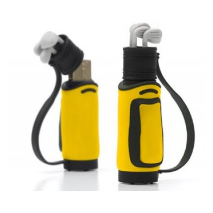 Maßgefertigte USB-Stick Golftasche - Topgiving